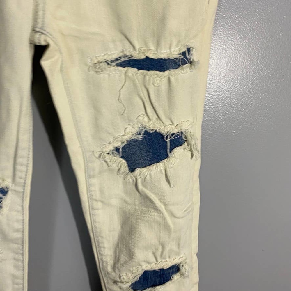 𝅺american Eagle Super Stretch Skinny Jeans Size 00 - Picture 2 of 6